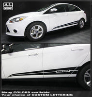 Ford Focus 2011-2018 Rocker Panel Side Accent Stripes