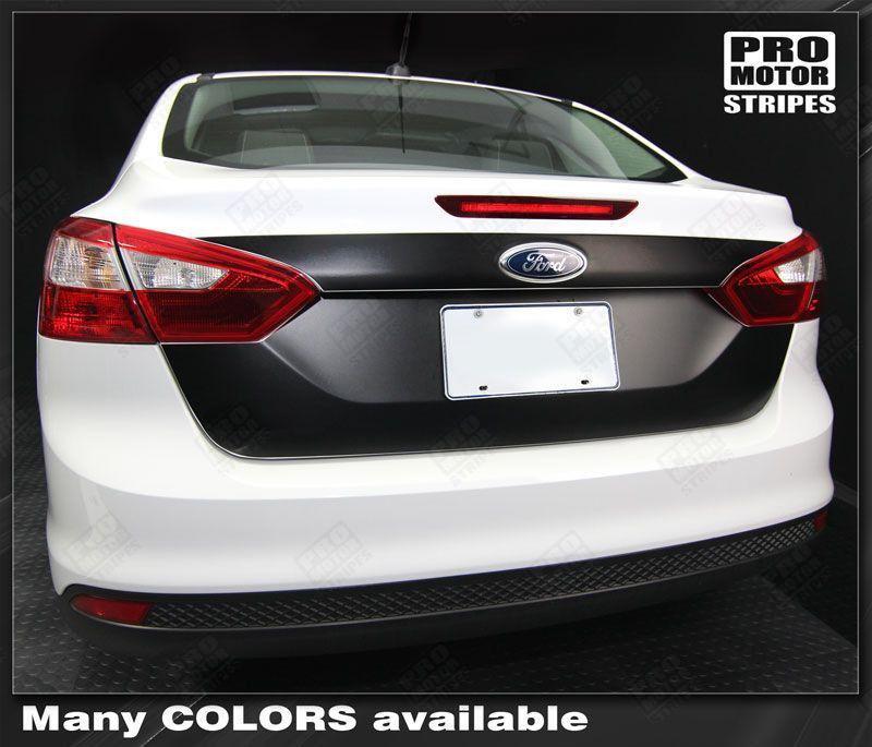 2011 2012 2013 2014 Ford Focus trunk Decals Stripes 152588455670-1