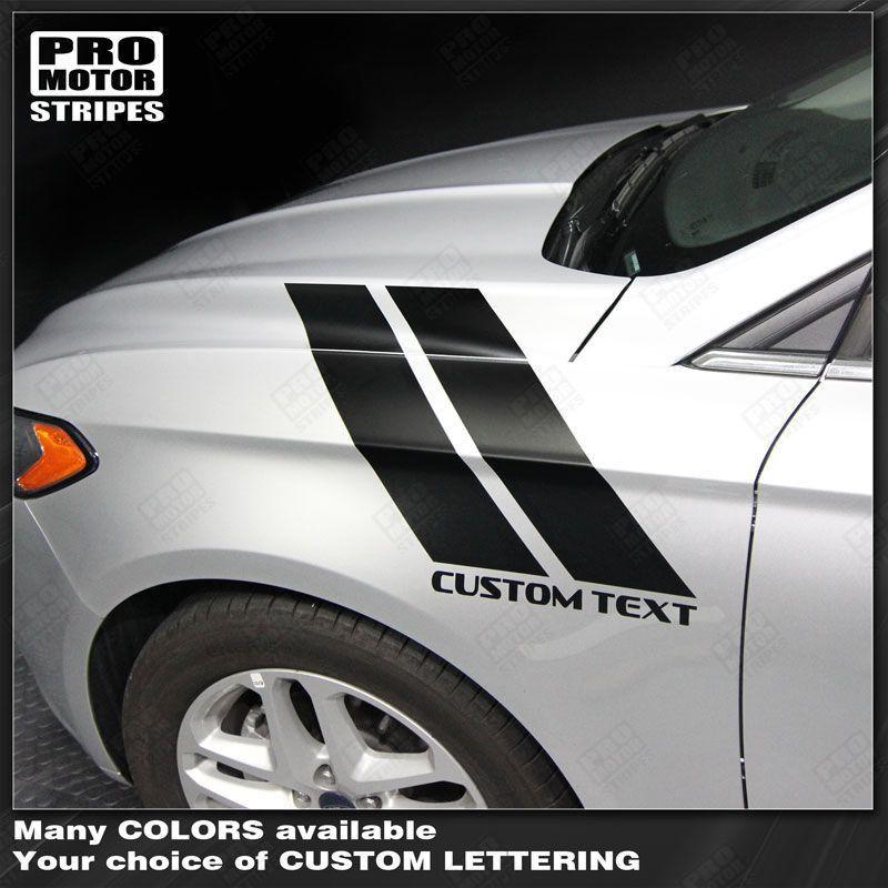 2013 2014 2015 2016 Ford Fusion side Decals Stripes 132229432236-1