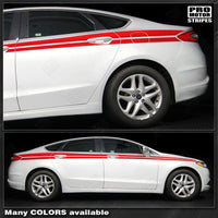 2013 2014 2015 2016 2017 2018 2019 Ford Fusion side
 door Decals Stripes 122551586572-1
