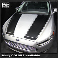 2013 2014 2015 2016 Ford Fusion hood
 trunk
 roof Decals Stripes 132229419770-2