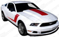 2005 2006 2007 2008 2009 2010 2011 2012 2013 2014 Ford Mustang hood
 side
 door Decals Stripes 152588449525-1