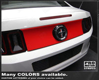 Ford Mustang 2005-2014 Trunk Rear Deck Blackout Overlay Stripe Decal