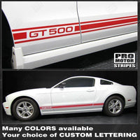 2005 2006 2007 2008 2009 2010 2011 2012 2013 2014 2015 2016 2017 2018 2019 Ford Mustang side
 door
 rocker panel Decals Stripes 152641532586-1