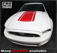 2005 2006 2007 2008 2009 2010 2011 2012 2013 2014 2015 2016 2017 Ford Mustang hood Decals Stripes 152631606077-2