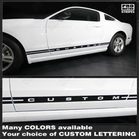 Ford Mustang 1994-2023 Rocker Panel Side Stripes