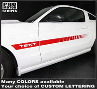 2005 2006 2007 2008 2009 2010 2011 2012 2013 2014 2015 2016 2017 2018 2019 Ford Mustang side
 door Decals Stripes 122551591294-2