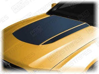 Ford Mustang 2010-2012 Hood Scoop Blackout & Side Spear Stripes