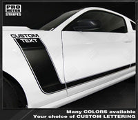 Ford Mustang 2005-2014 BOSS 302 Style Side Stripes