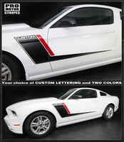 2005 2006 2007 2008 2009 2010 2011 2012 2013 2014 Ford Mustang side
 door Decals Stripes 152588453896-1