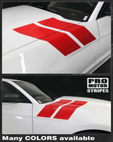 2005 2006 2007 2008 2009 2010 2011 2012 2013 2014 Ford Mustang hood
 side Decals Stripes 152588457486-2