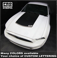 2005 2006 2007 2008 2009 2010 2011 2012 2013 2014 2015 2016 2017 Ford Mustang hood Decals Stripes 122608536162-3
