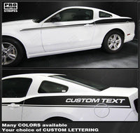 2005 2006 2007 2008 2009 2010 2011 2012 2013 2014 Ford Mustang side
 door Decals Stripes 132229429460-1