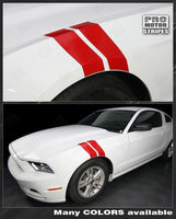 Ford Mustang 2010-2014 Le Mans Style Side Fender Stripes
