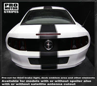 2005 2006 2007 2008 2009 2010 2011 2012 2013 2014 2015 2016 2017 Ford Mustang hood
 trunk
 bumper
 roof Decals Stripes 122551585431-2