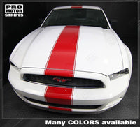 2005 2006 2007 2008 2009 2010 2011 2012 2013 2014 2015 2016 2017 Ford Mustang hood
 trunk
 bumper
 roof Decals Stripes 122551585431-3