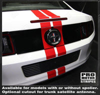 2005 2006 2007 2008 2009 2010 2011 2012 2013 2014 2015 2016 2017 Ford Mustang hood
 trunk
 bumper
 roof Decals Stripes 122551585437-2