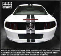 2005 2006 2007 2008 2009 2010 2011 2012 2013 2014 2015 2016 2017 Ford Mustang hood
 trunk
 bumper
 roof Decals Stripes 122551585437-4