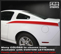 2005 2006 2007 2008 2009 2010 2011 2012 2013 2014 Ford Mustang side Decals Stripes 152588457629-1