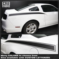 Ford Mustang 2005-2014 Rear Quarter Side Stripes