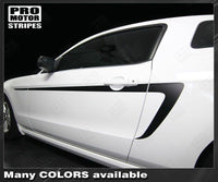 2005 2006 2007 2008 2009 2010 2011 2012 2013 2014 Ford Mustang side
 door Decals Stripes 122551591300-2