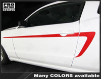2005 2006 2007 2008 2009 2010 2011 2012 2013 2014 Ford Mustang side
 door Decals Stripes 122551591300-4