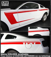2005 2006 2007 2008 2009 2010 2011 2012 2013 2014 Ford Mustang side
 door Decals Stripes 122608119492-2