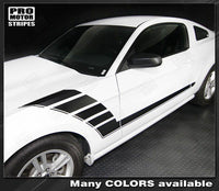 2005 2006 2007 2008 2009 2010 2011 2012 2013 2014 Ford Mustang side
 door
 rocker panel Decals Stripes 122608442594-1