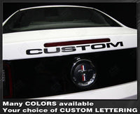 2005 2006 2007 2008 2009 2010 2011 2012 2013 2014 2015 2016 2017 2018 2019 Ford Mustang trunk Decals Stripes 152644875911-1