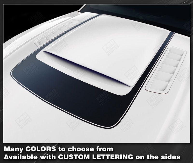 2013 2014 Ford Mustang hood Decals Stripes 122676441278-1