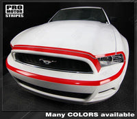 Ford Mustang 2013-2014 Front Fascia Retro Style Highlight Stripe