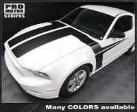 2013 2014 Ford Mustang hood
 side
 door Decals Stripes 122606950523-3