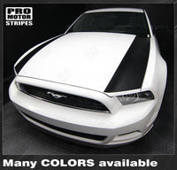 Ford Mustang 2013-2014 Hood Side Accent Stripes