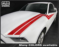 2005 2006 2007 2008 2009 2013 2014 Ford Mustang hood
 side
 door Decals Stripes 122551589129-2