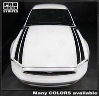 2005 2006 2007 2008 2009 2013 2014 Ford Mustang hood
 side
 door Decals Stripes 122551589129-4