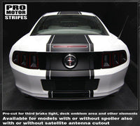 2005 2006 2007 2008 2009 2013 2014 2015 2016 2017 Ford Mustang hood
 trunk
 bumper
 roof Decals Stripes 132266780648-2