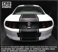 2005 2006 2007 2008 2009 2013 2014 2015 2016 2017 Ford Mustang hood
 trunk
 bumper
 roof Decals Stripes 132229419771-2