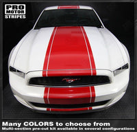 2005 2006 2007 2008 2009 2013 2014 2015 2016 2017 Ford Mustang hood
 trunk
 bumper
 roof Decals Stripes 132266780648-3