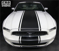 Ford Mustang 2005-2009 & 2013-2017 Pre-cut Top Rally Stripe Kit Decals