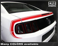 2013 2014 Ford Mustang trunk
 bumper Decals Stripes 122551590438-2