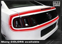 2013 2014 Ford Mustang trunk
 bumper Decals Stripes 122609979262-3