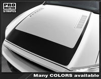 Ford Mustang 2013-2014 GT Style Hood Stripe Decal