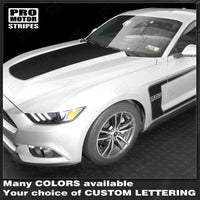 2015 2016 2017 Ford Mustang hood
 side
 door
 rocker panel Decals Stripes 122760436415-1