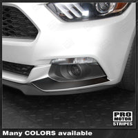 Ford Mustang 2015-2017 Front Fog Lights Accent Decals Stripes