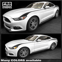 2015 2016 2017 2018 2019 Ford Mustang side
 door Decals Stripes 122766174062-1