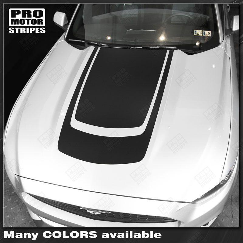 2005 2006 2007 2008 2009 2010 2011 2012 2013 2014 2015 2016 2017 Ford Mustang hood Decals Stripes 132355160454-1