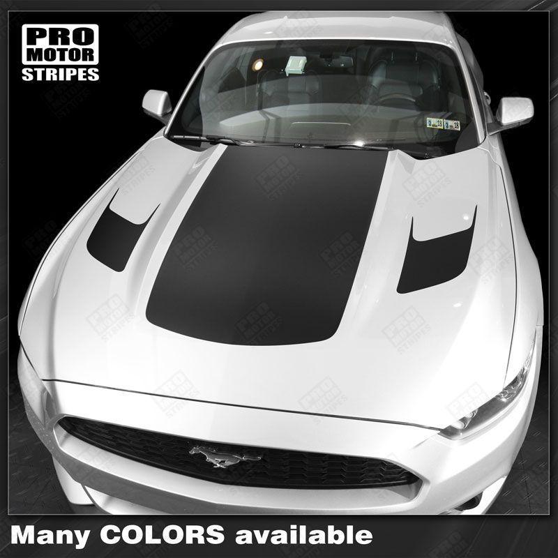 2005 2006 2007 2008 2009 2015 2016 2017 Ford Mustang hood Decals Stripes 132361452289-1