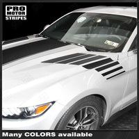 2015 2016 2017 Ford Mustang hood
 side Decals Stripes 152747510767-2