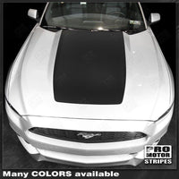 Ford Mustang 2015-2017 Hood Blackout Accent Stripe Decal