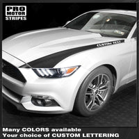 2015 2016 2017 Ford Mustang hood
 side Decals Stripes 122764383561-1